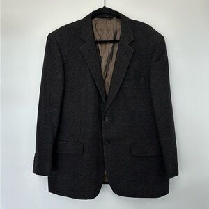 Joseph & Feiss gold wool cashmere 2 buttons Front sports coat Size 46R